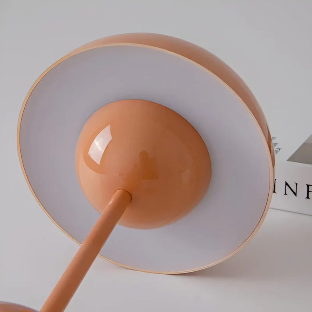 Draadloze design tafellamp met dimfunctie en touchbediening voor sfeervolle woonkamer slaapkamer balkon terras decoratieve bureaulamp | Sulvida
