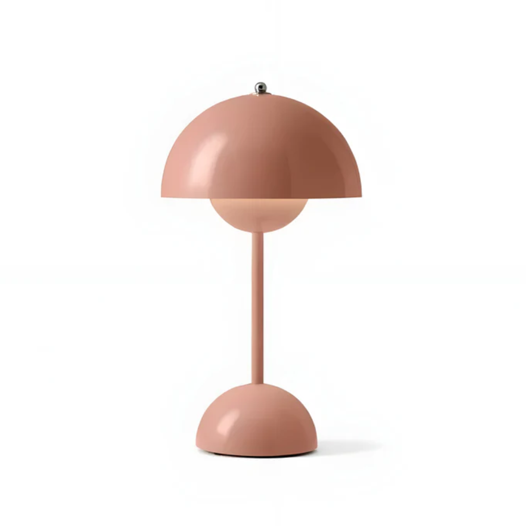 Draadloze design tafellamp met dimfunctie en touchbediening voor sfeervolle woonkamer slaapkamer balkon terras decoratieve bureaulamp | Sulvida