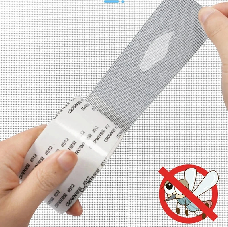 Zelfklevende Herstel Tape voor Gaas en Horramen Reparatieset Raam Deur Insectenwering Vliegengaas 2 Stuks | Sulvida