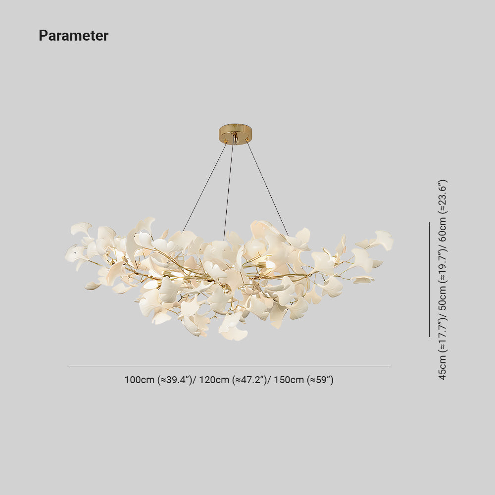 Keramische Hanglamp U-Vorm Goud Nikkel Metaal Kroonluchter Woonkamer Slaapkamer Decoratief Interieur | Sulvida