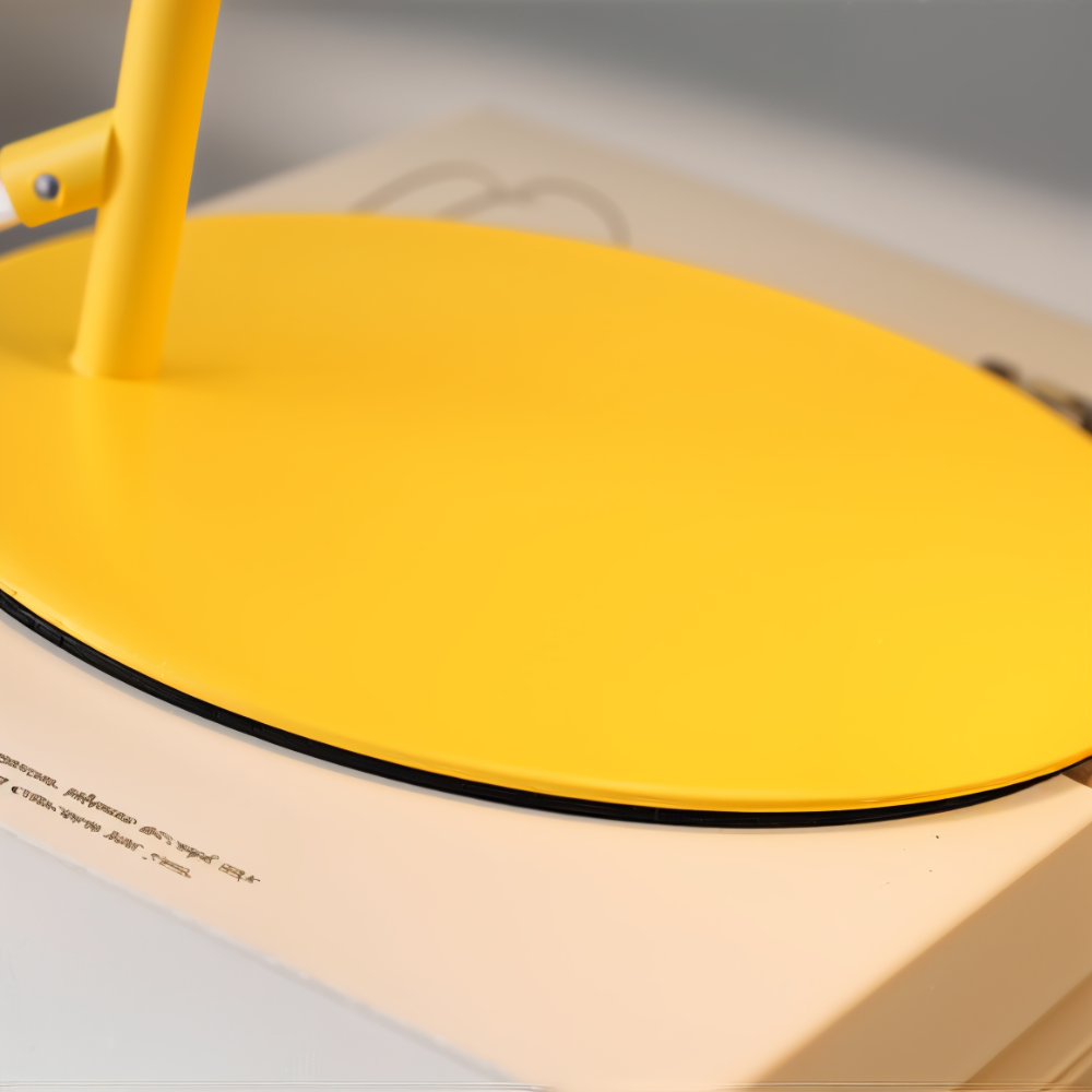Draaibare Tafellamp met Verstelbare Lampenkap – Macaron Kleuren Design met Oogvriendelijk Licht voor Lezen en Studeren | Sulvida