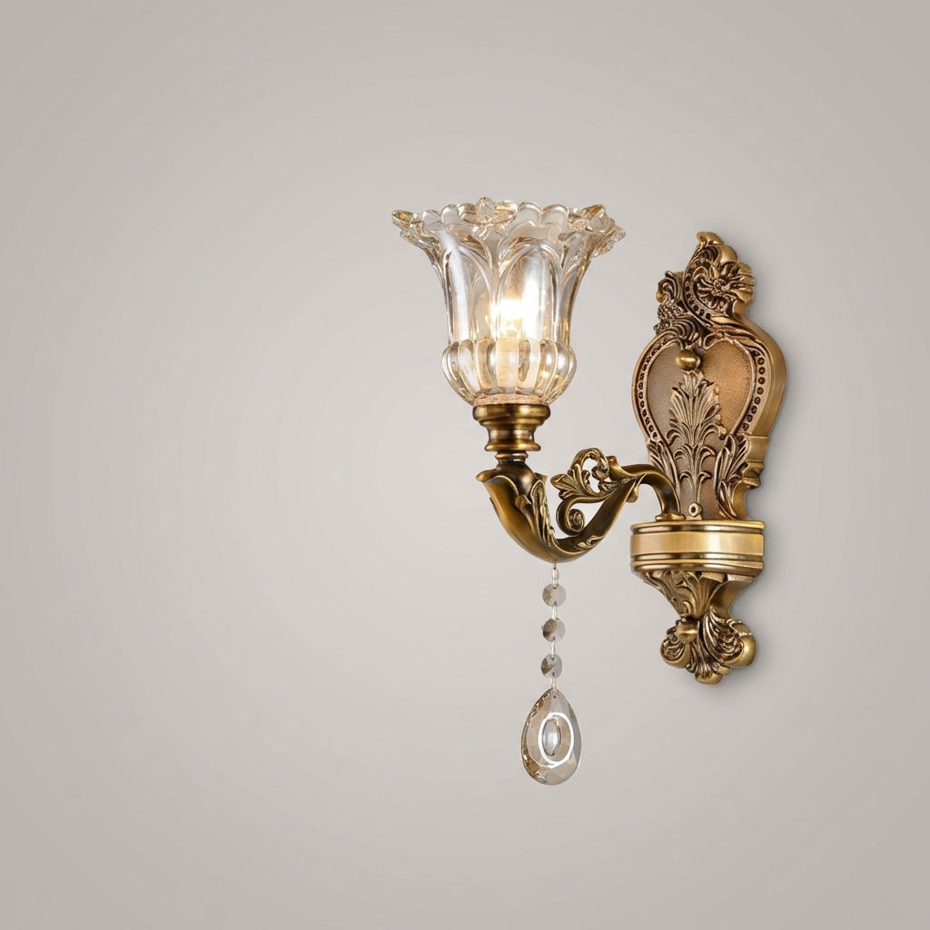 Vintage Wandlamp met Verstelbaar Licht – Gouden Afwerking met LED Verlichting voor Hal Slaapkamer Keuken | Sulvida