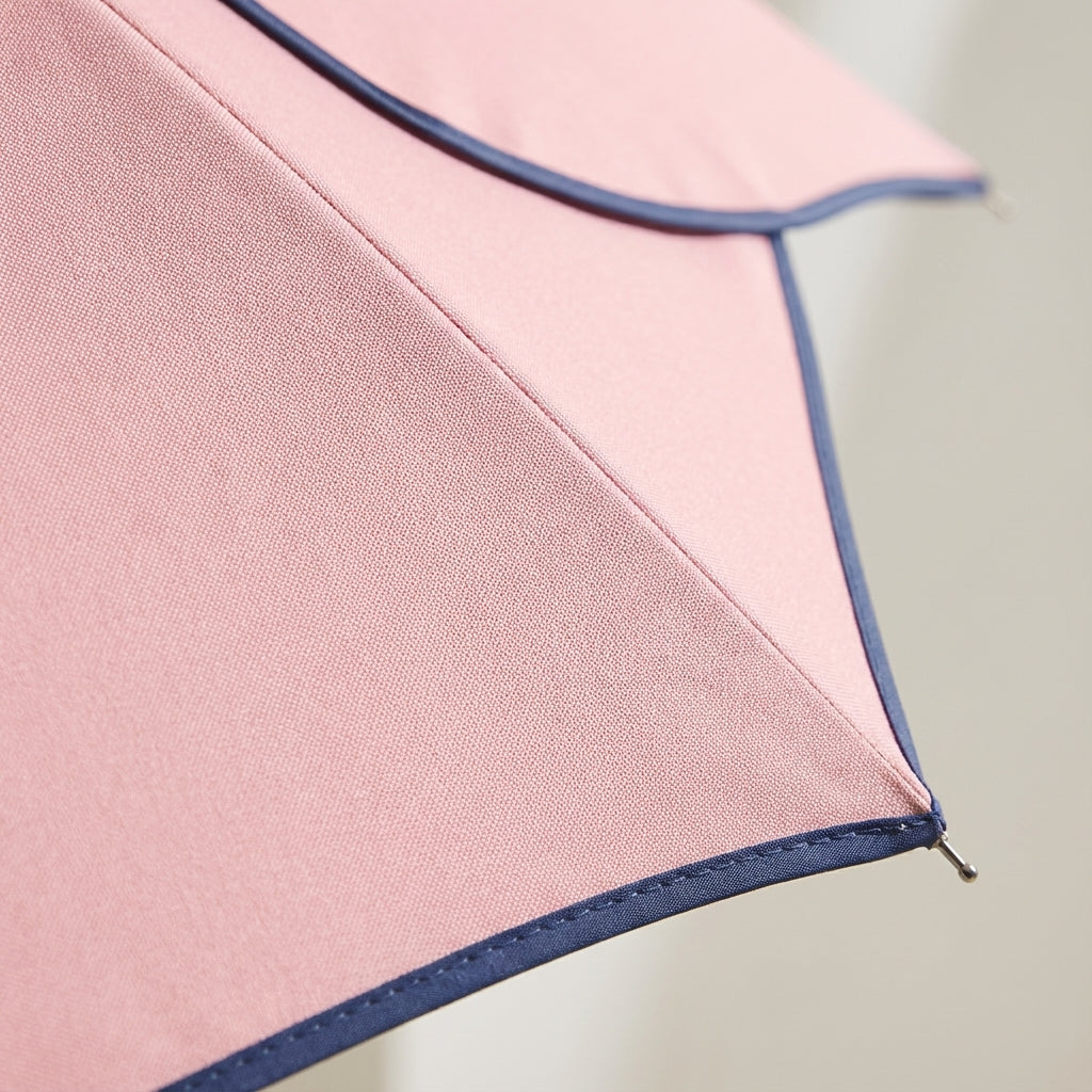 Dames Paraplu met Bloemblad-Design – Waterbestendige UV-Bescherming Wandelparaplu voor Regen en Zon Dagelijks | Sulvida