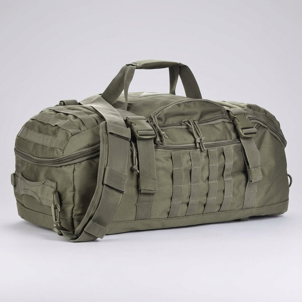 Waterdichte Tactische Duffeltas 45 Liter Multifunctioneel Schouderband Rugzak Weekendtas Sport Travel Bag | Sulvida