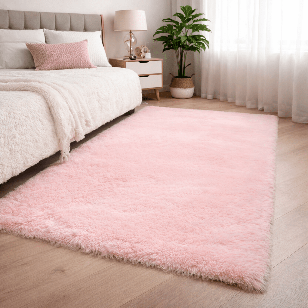Tapis moderne au toucher velouté pour un intérieur cosy – tapis doux et luxueux pour la chambre et le salon | Sulvida