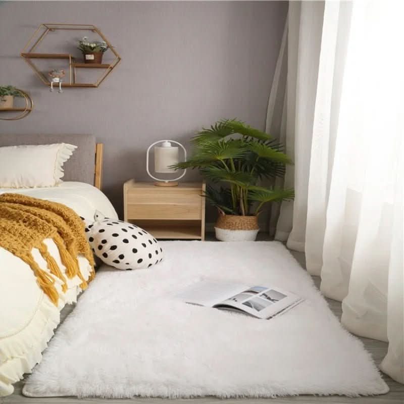 Tapis moderne au toucher velouté pour un intérieur cosy – tapis doux et luxueux pour la chambre et le salon | Sulvida
