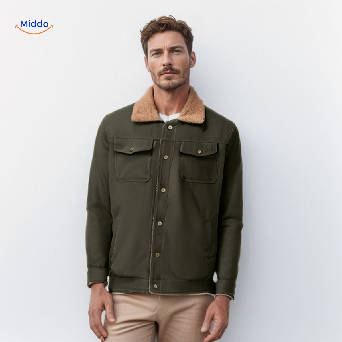 Winterjas Heren Casual Warm Waterafstotend Zwart Bruin Groen Blauw Outdoor Herenjack Winterkleding Stijlvol | Sulvida