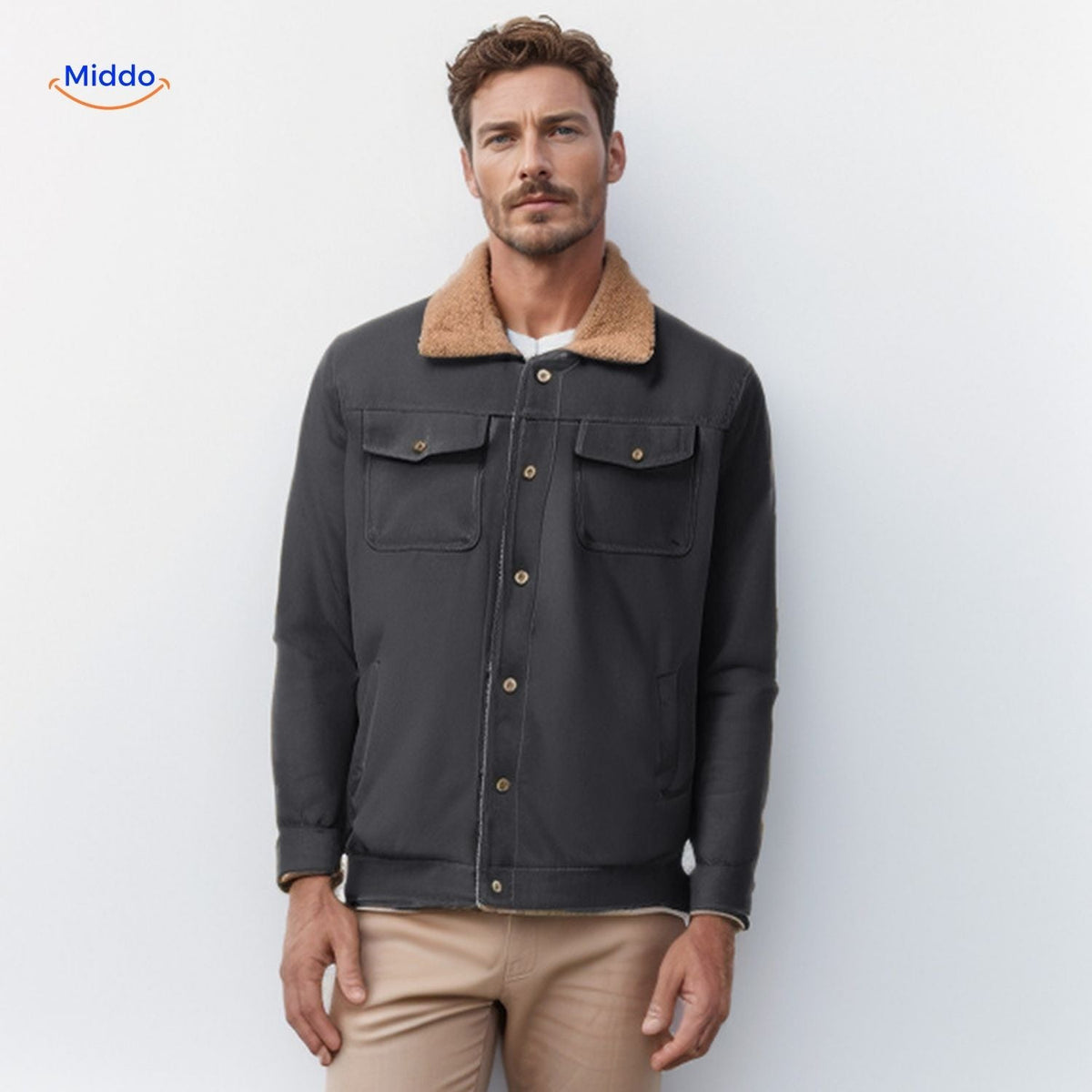 Winterjas Heren Casual Warm Waterafstotend Zwart Bruin Groen Blauw Outdoor Herenjack Winterkleding Stijlvol | Sulvida