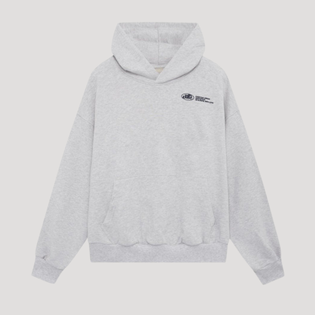 Hoodie Dames Oversized met Grafische Print Capuchon Kengoeroe Zak Streetwear Loungewear Comfortabel Hip | Sulvida