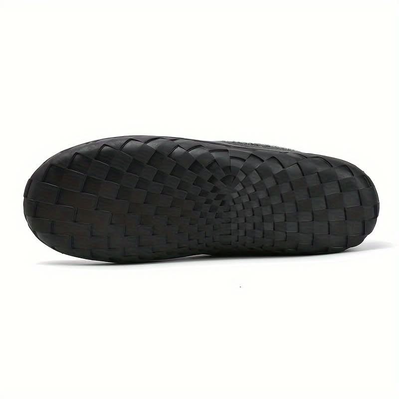 Chaussons pour homme en laine synthétique Chauds Modèle d’hiver Confortables pour la maison Design doux Pantoufles 40-50 | Sulvida