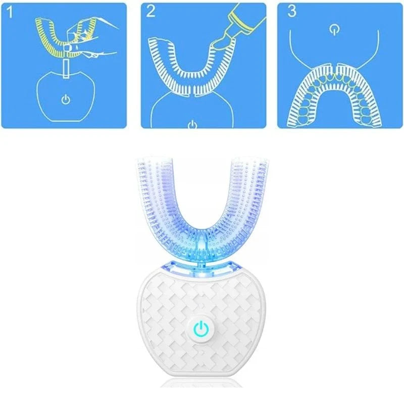Ultrasone Tandenbleekborstel met Whitening-Technologie voor Stralend Witte Tanden en Professionele Mondverzorging | Sulvida