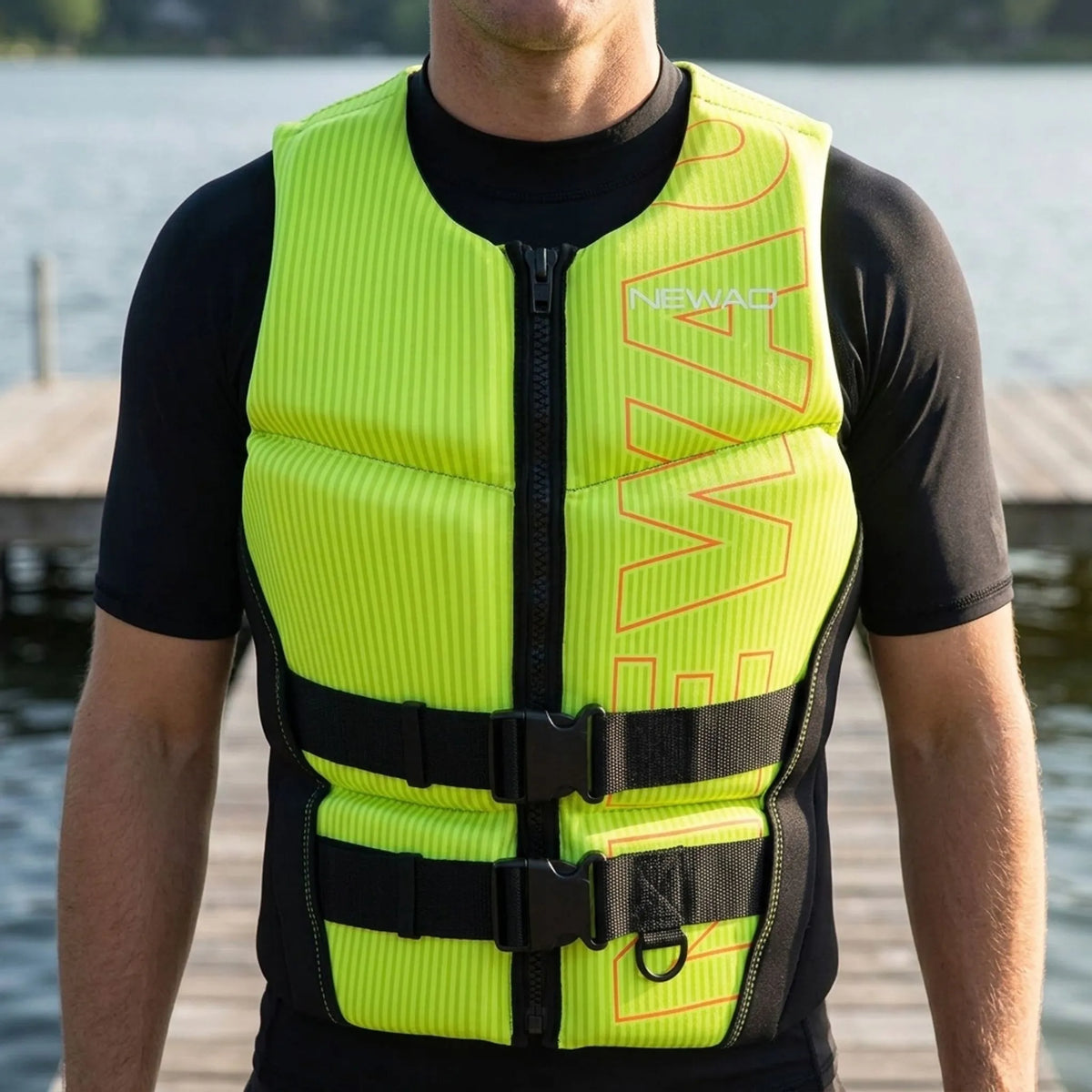 Reddingsvest met Rits voor Veilig Watersport Zwemmen en Snorkelen in Diverse Kleuren Maten Drijfvermogen | Sulvida