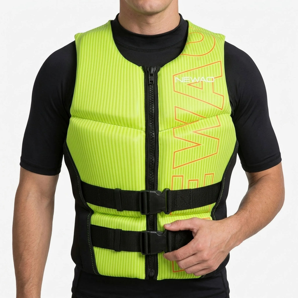 Reddingsvest met Rits voor Veilig Watersport Zwemmen en Snorkelen in Diverse Kleuren Maten Drijfvermogen | Sulvida