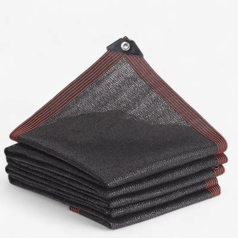 Voile d’ombrage carré 2x2m 3x3m 5x5m noir perméable à l’eau, protection solaire et UV pour jardin, terrasse et balcon | Sulvida
