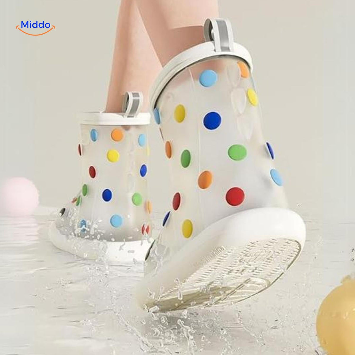 Waterdichte Kinderregenlaarzen met 3D-Haaiontwerp en Antislip Zool voor Jongens en Meisjes Speels Design | Sulvida