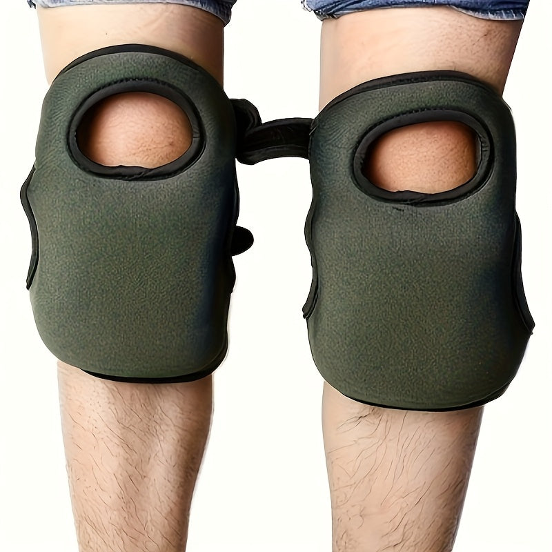 Lot de 2 genouillères ergonomiques et confortables pour le jardinage, le ménage, le nettoyage des sols et les travaux | Sulvida