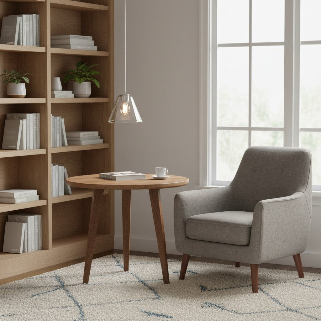 Glazen Hanglamp Kegelvorm voor Keuken Eetkamer Woonkamer Industriële Stijl Metalen Armatuur Designverlichting | Sulvida