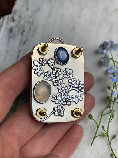 Petite presse à fleurs de poche faite à la main, herbier botanique souvenir pour sécher des fleurs sauvages, cadeau créatif | Sulvida