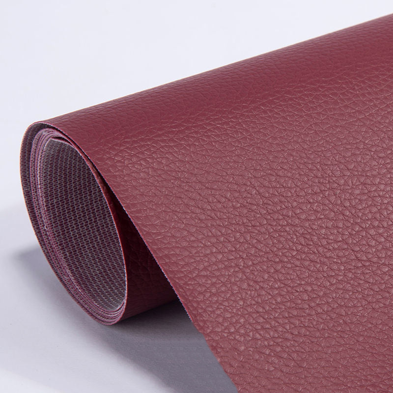 Zelfklevende Leren Herstelpatch Voor Meubels Kleding Auto 50x137cm Diverse Kleuren Reparatie Bekleding | Sulvida