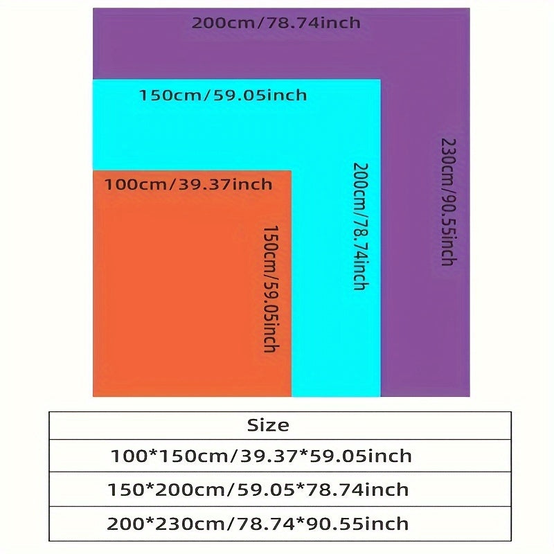 Zomerdeken Polyester Lichtgewicht Ademend Temperatuurregulering Geruit Patroon 100x145 cm Herfst/Winter | Sulvida