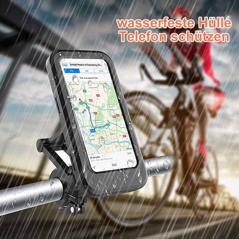 Waterdichte telefoonhouder fietsenstuur met oplaadmogelijkheid powerbank 5000 mAh 15W USB voor smartphone | Sulvida