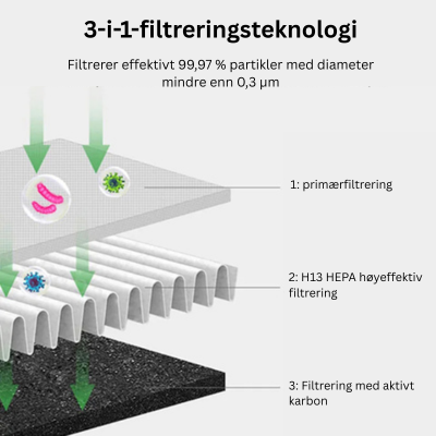 Torenventilator met Verwarming en UV-Luchtzuivering Ionisator 3-in-1 Klimaatbeheersing Bladloos Jaar | Sulvida