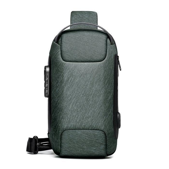 Sac bandoulière antivol avec fermetures éclair dissimulées, cadenas à combinaison et bandoulière réglable pour un usage quotidien et les voyages | Sulvida