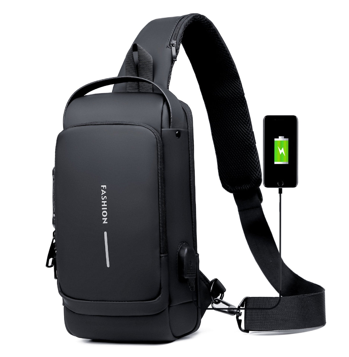Sac bandoulière antivol avec fermetures éclair dissimulées, cadenas à combinaison et bandoulière réglable pour un usage quotidien et les voyages | Sulvida