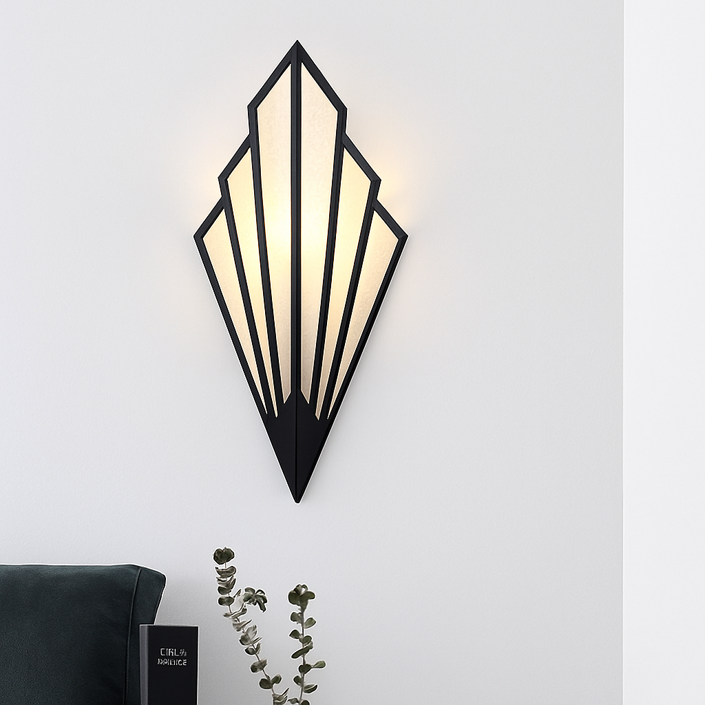 Driehoekige Wandlamp LED Metaal Modern Design Woonkamer Slaapkamer Gang Hal Stijlvol Interieur Verlichting | Sulvida