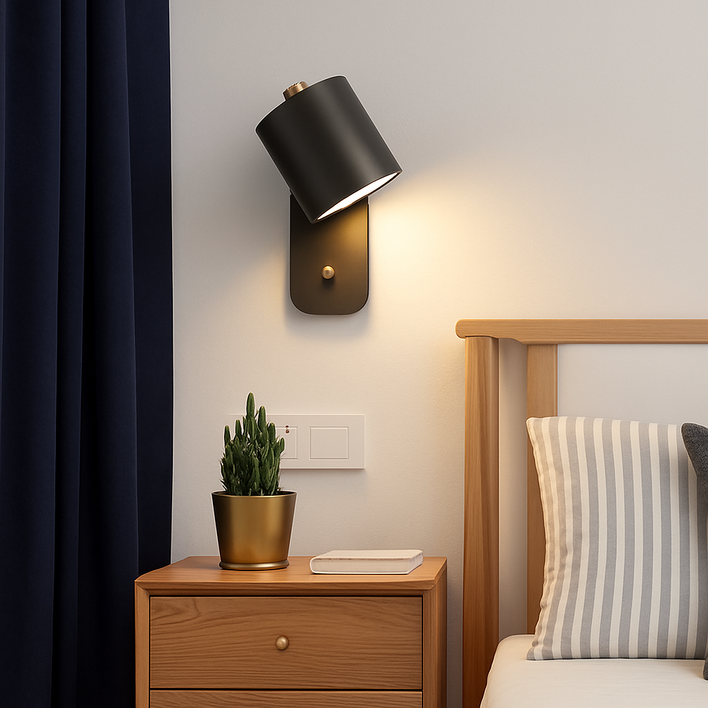 Wandlamp LED Binnen Modern Up Down Metaal met Schakelaar voor Trap Woonkamer Slaapkamer Stijlvolle Designverlichting | Sulvida