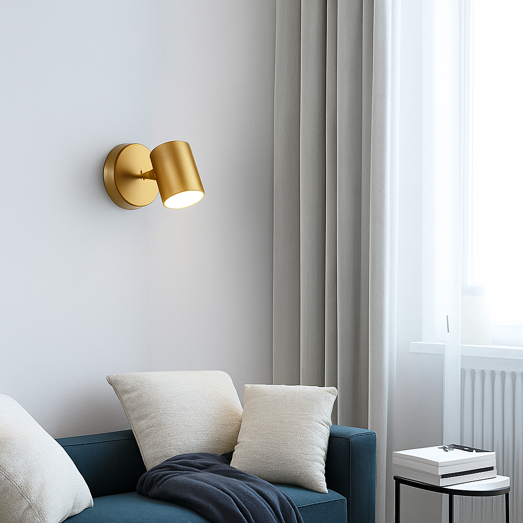 Wandlamp LED Metaal Up & Down Verlichting Koper Modern Design voor Slaapkamer Woonkamer Gang Hal Interieur | Sulvida