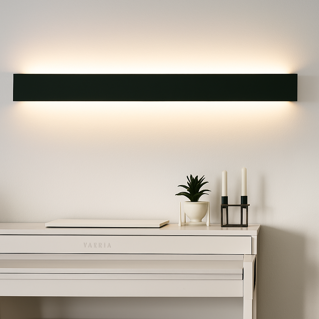 Moderne aluminium wandlamp LED langwerpig sfeervol accent plafond en wand decoratief licht verlichting | Sulvida