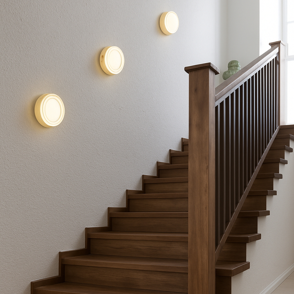 Moderne Ronde Wandlamp LED Glas Zwart Wit Goud Woonkamer Gang Slaapkamer Badkamer Interieurverlichting | Sulvida