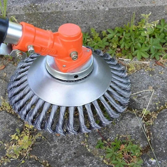 Trimkop voor Grastrimmer Staaldraden Roterende Trimmerkop Onkruidverwijdering Duurzaam Bosmaaier Accessoire | Sulvida