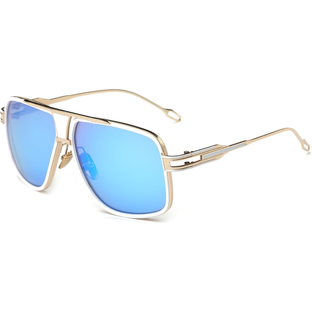 Pilotenbril Heren Metalen Frame UV-bescherming Zonnebril Klassiek Aviator Model Lichtgewicht Stijlvol | Sulvida
