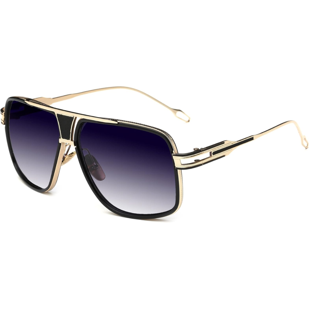 Pilotenbril Heren Metalen Frame UV-bescherming Zonnebril Klassiek Aviator Model Lichtgewicht Stijlvol | Sulvida