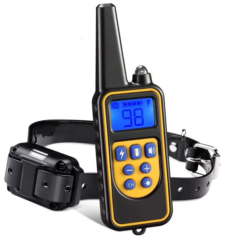 Trainingshalsband voor Honden met Afstandsbediening 800 Meter Bereik Oplaadbaar Waterbestendig Hondendressuur | Sulvida