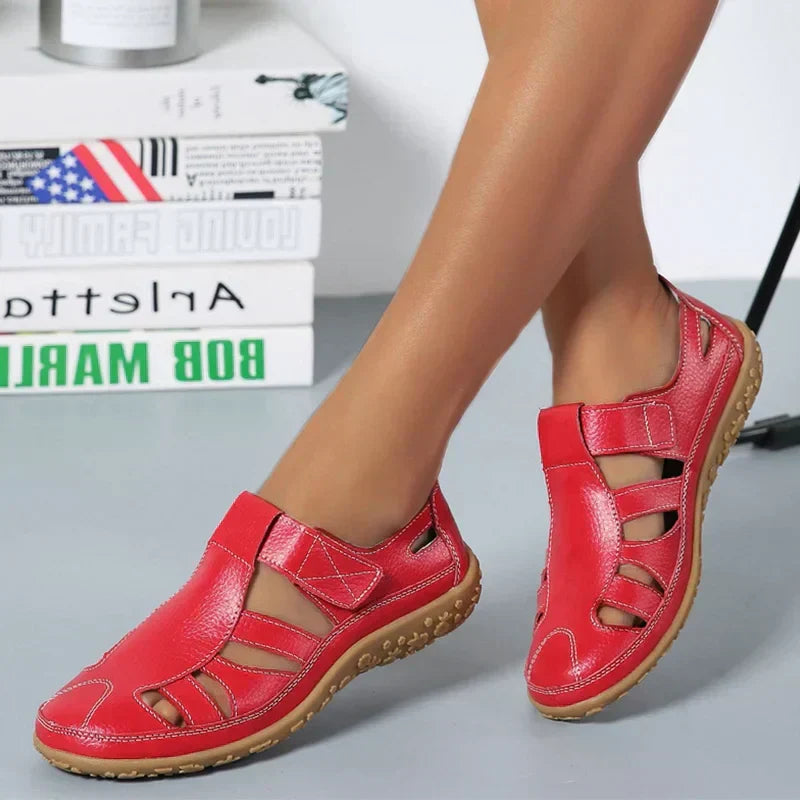 Ergonomische damessandalen met verstelbare bandjes antislip zool lichtgewicht comfortabel voor zomer wandelen | Sulvida