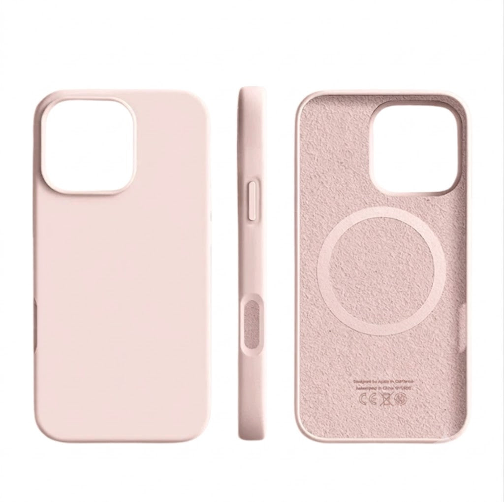 iPhone Siliconen Hoesje MagSafe compatibel zachte grip beschermend slim design draadloos laden meerdere kleuren | Sulvida