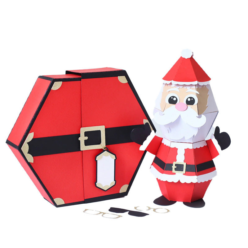 3D Kerstman Pop-up Verrassing Kaart Grappige Prank Box Kerstmis Verrassingsdoos Cadeau Grap Artikel Humor | Sulvida