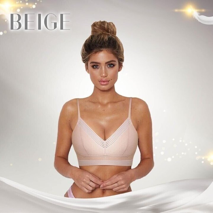 Draadloze Lifting Kanten Bralette zonder Beugel – Comfortabele Dames BH met Kant en Lifteffect | Sulvida