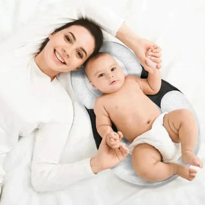 Babykussen Ergonomisch Vlak & Wigvormig voor Gezonde Hoofdontwikkeling Veilig Comfortabel Slapen Baby | Sulvida