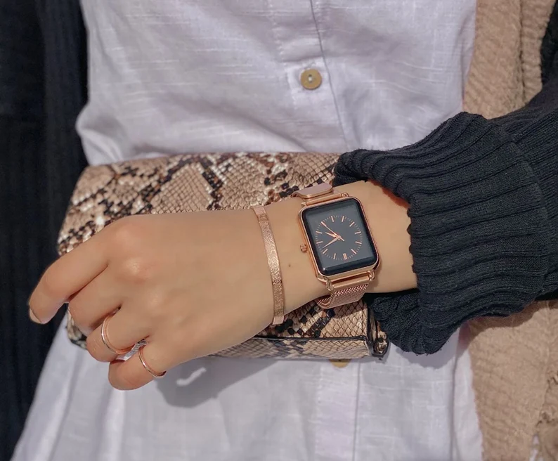 Ayatul Kursi Armband Religieus Symbool met Inscriptie Edelstaal Sieraad | Sulvida