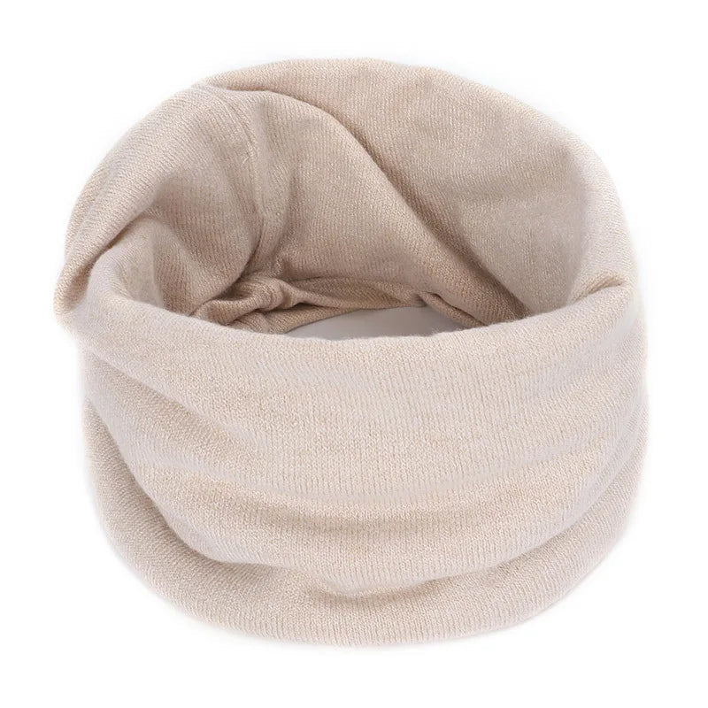 Gebreide Nekwarmer Sjaal Cashmere Winter Colsjaal Tubulaire Pasvorm Unisex Dames Heren Kinderen Warm | Sulvida