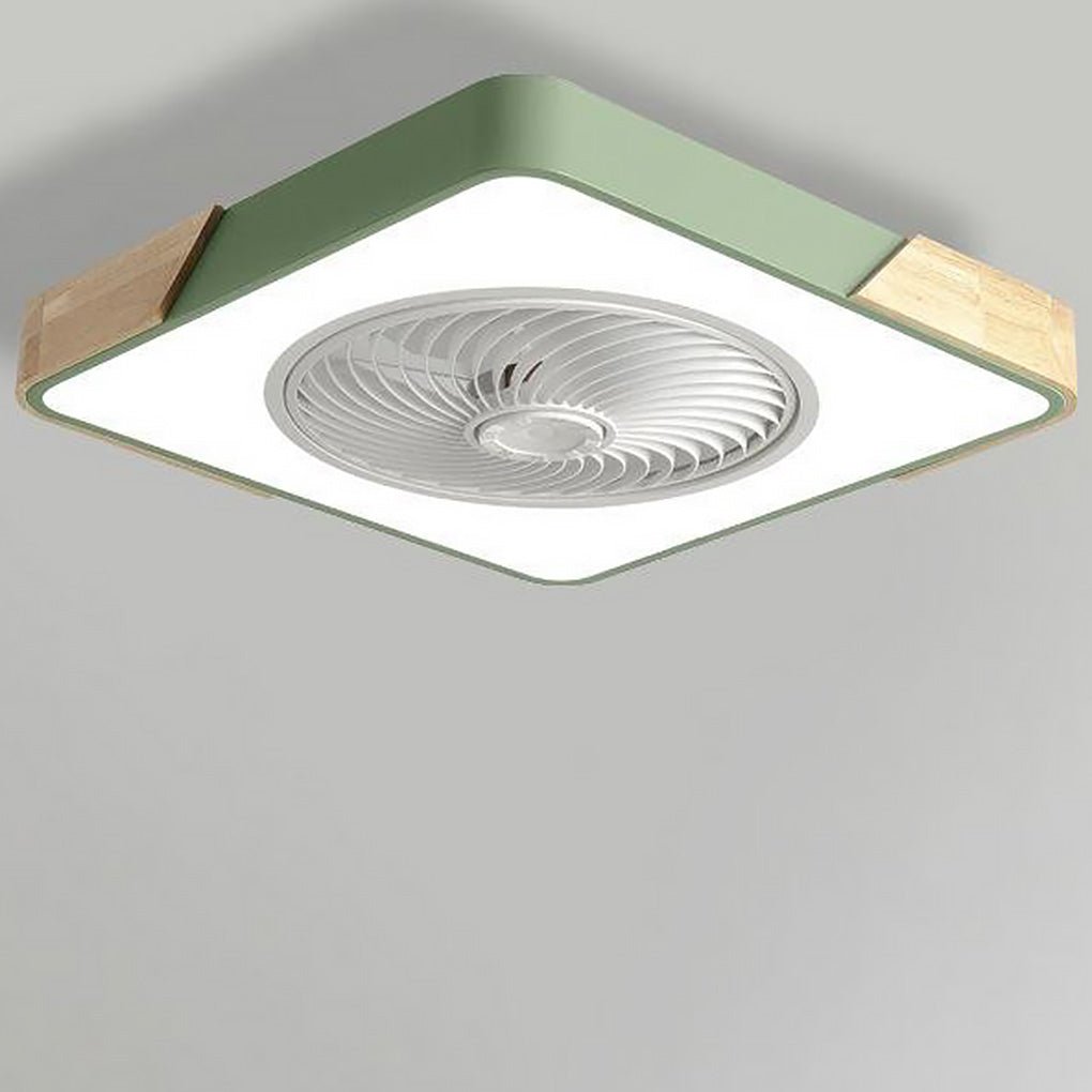 Plafondventilator met LED Verlichting Moderne Uitvoering met Afstandsbediening 72W 6 Standen Slaapkamer | Sulvida