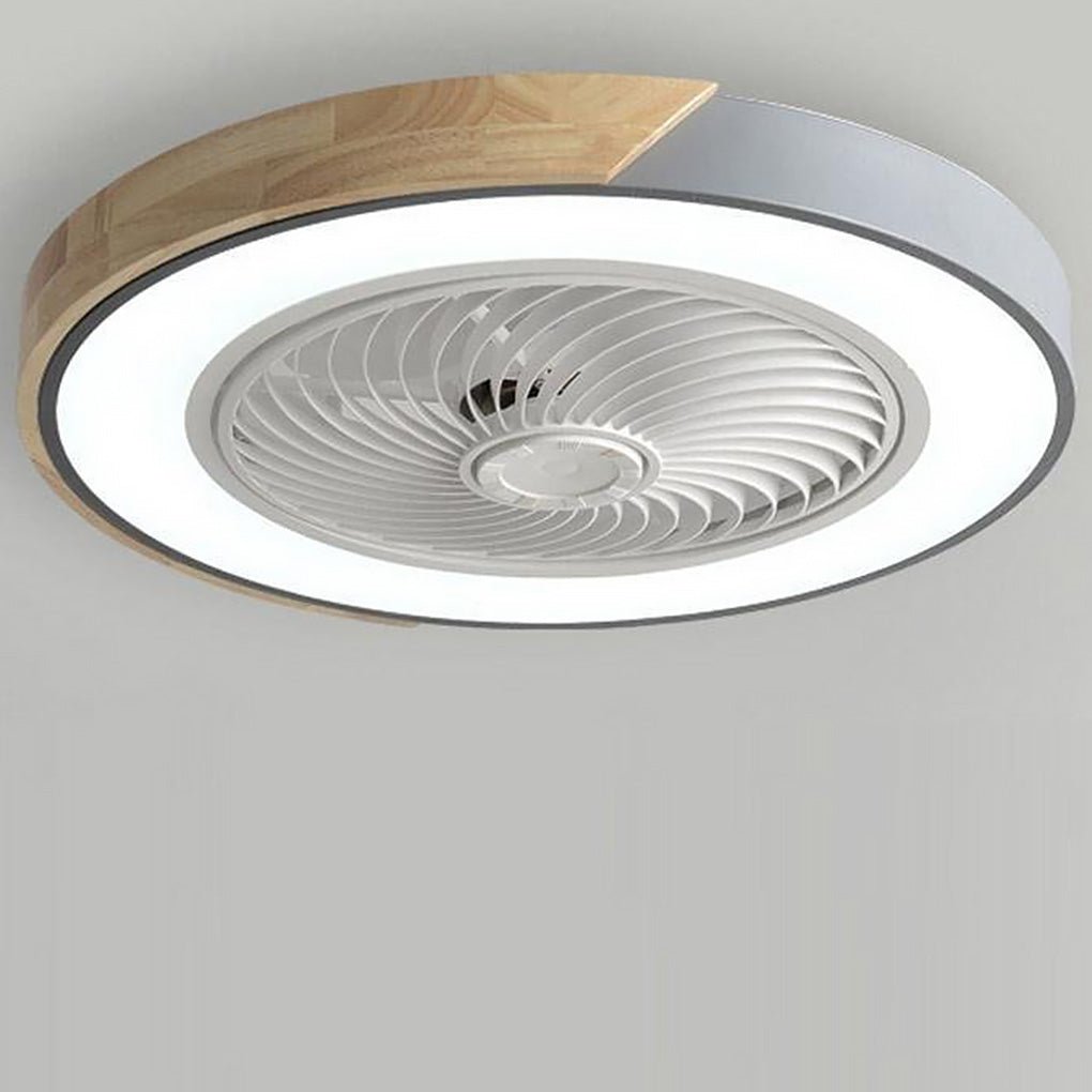 Plafondventilator met LED Verlichting Moderne Uitvoering met Afstandsbediening 72W 6 Standen Slaapkamer | Sulvida