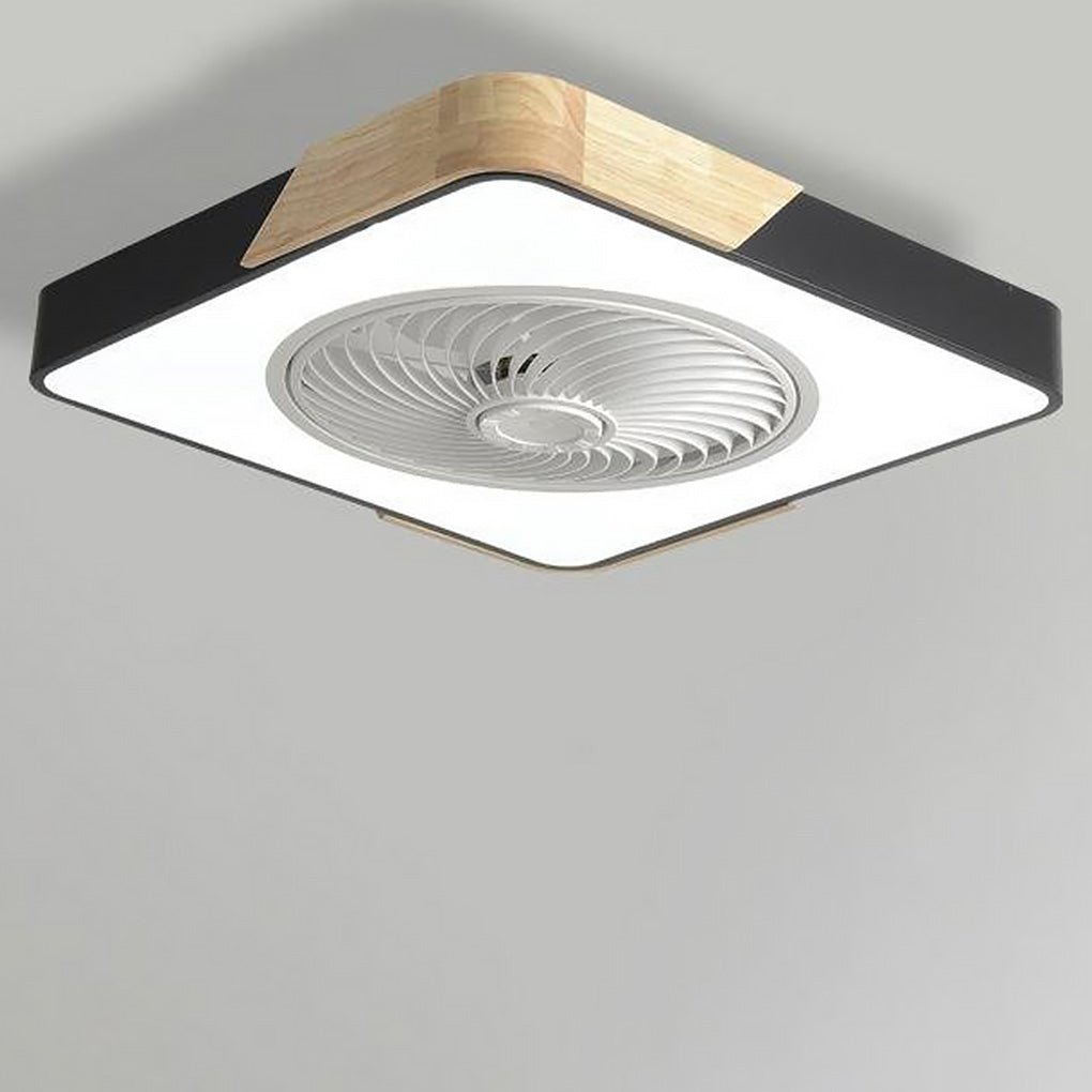 Plafondventilator met LED Verlichting Moderne Uitvoering met Afstandsbediening 72W 6 Standen Slaapkamer | Sulvida