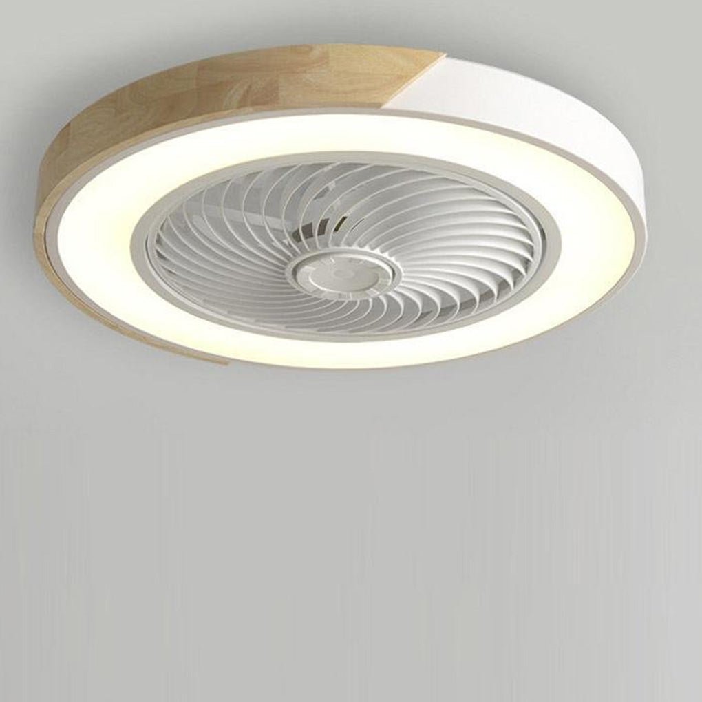 Plafondventilator met LED Verlichting Moderne Uitvoering met Afstandsbediening 72W 6 Standen Slaapkamer | Sulvida