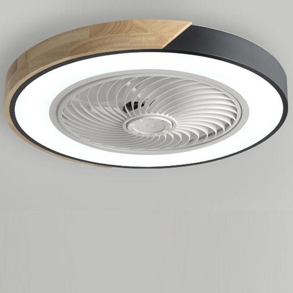 Plafondventilator met LED Verlichting Moderne Uitvoering met Afstandsbediening 72W 6 Standen Slaapkamer | Sulvida