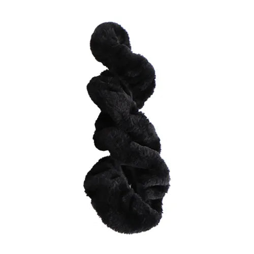 Pluche stuurhoes winter auto zwart grijs groen paars bruin zacht warm universeel passend 38cm stuurwiel | Sulvida